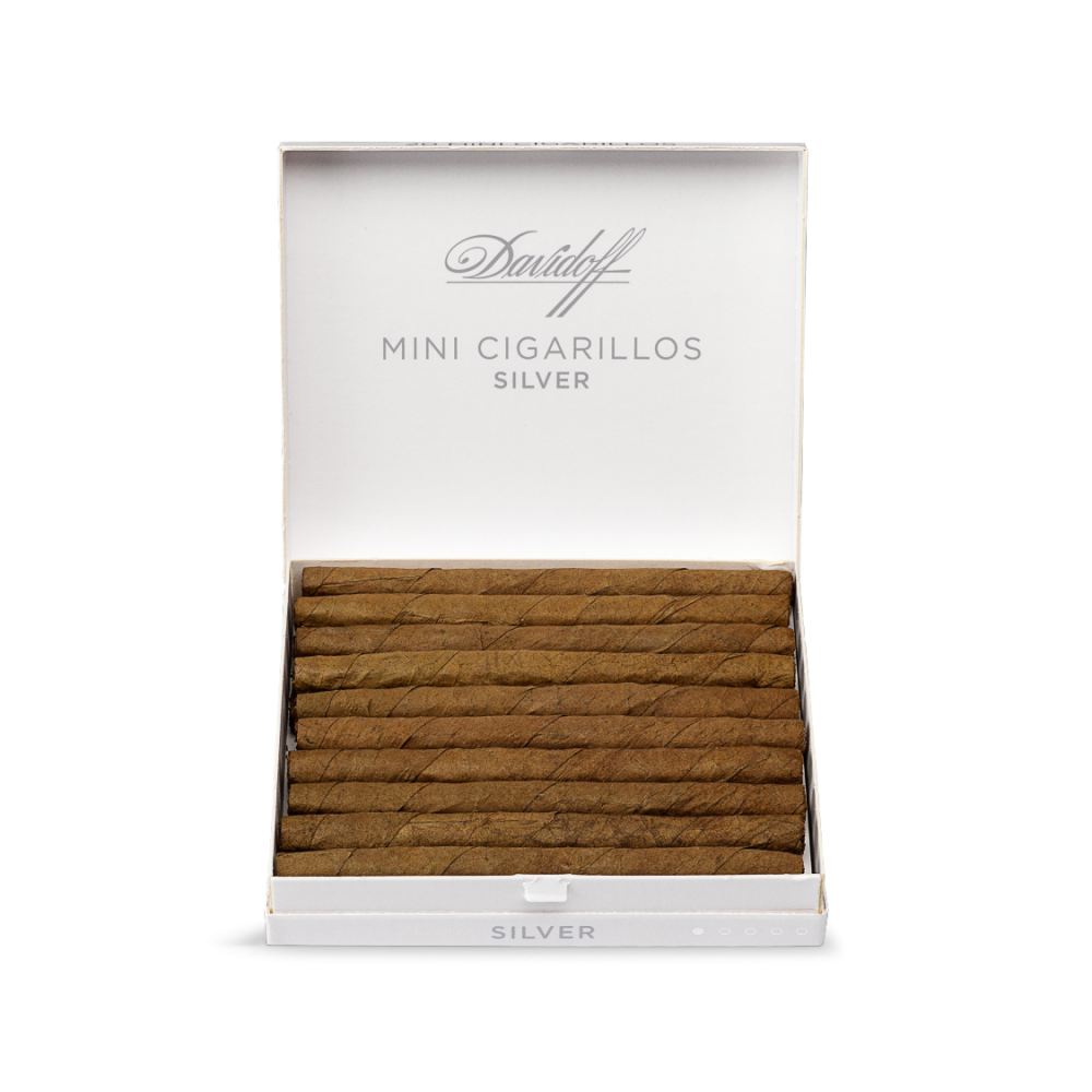 Tigari de foi Davidoff Mini Cigarillos Silver (20)